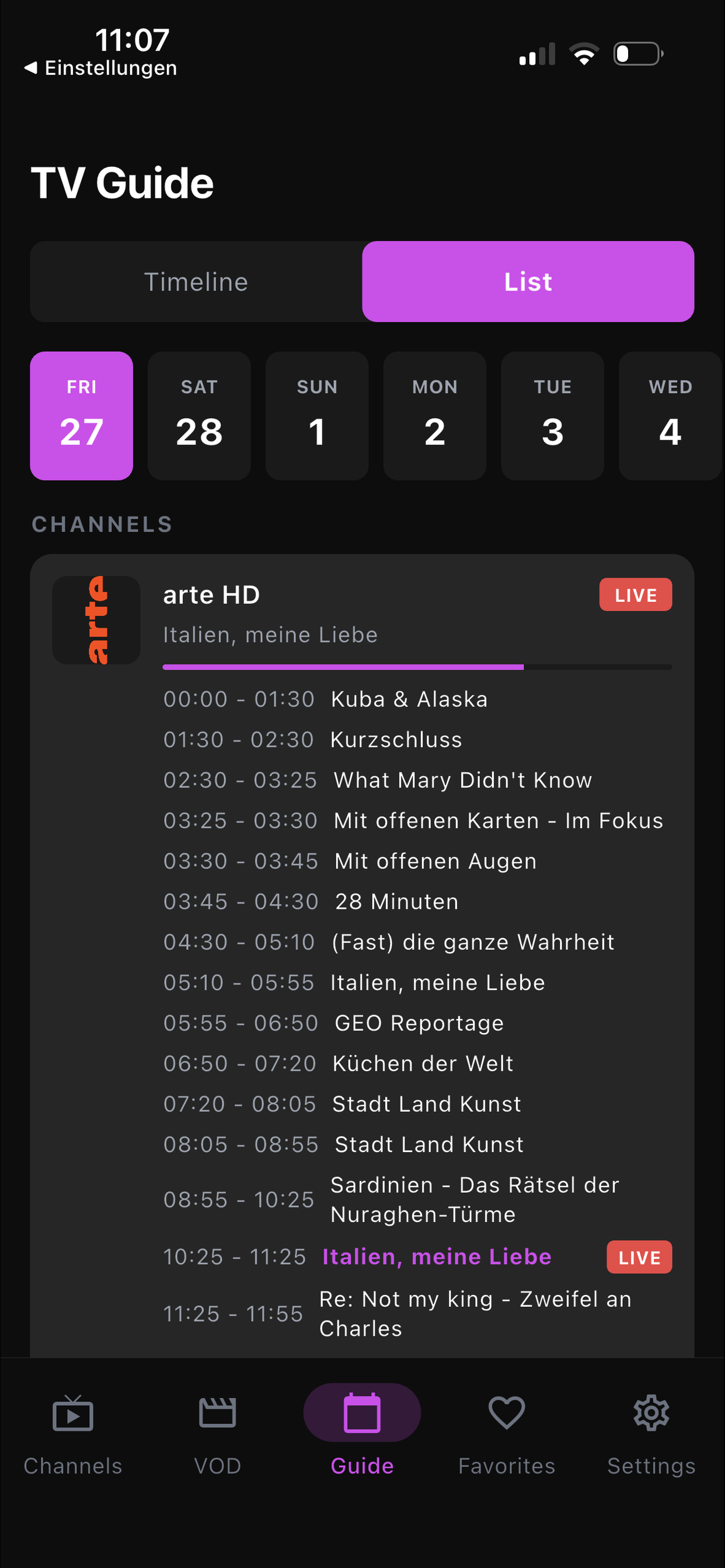 ChonkTV TV Guide Program
